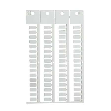 Brady Terminal Block Tag Polycarbonate 10.00 mm H x 5.00 mm W Box of 1024 Pieces, 1024PK SA4330
